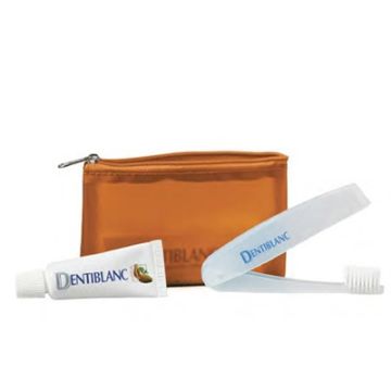 Dentiblanc Pack Viaje - Pasta 15 ml + Cepillo + Neceser