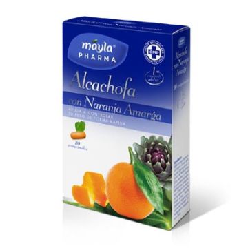 Mayla Alcachofa naranja amarga control de peso 30 comprimidos