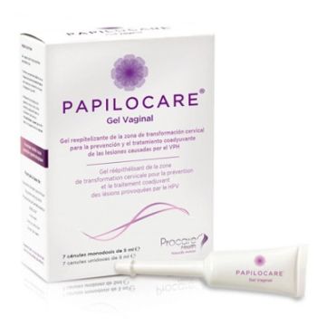 Papilocare Gel Vaginal Canulas Monodosis 5ml 7 Uds