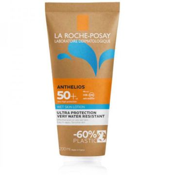 Anthelios Spf50+ Locion Wet Skin 200ml. La Roche Posay
