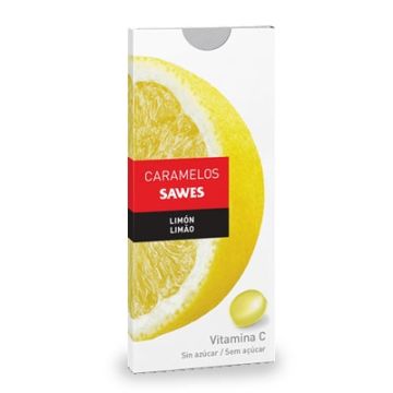 Sawes Caramelos Limon sin Azucar Blisters