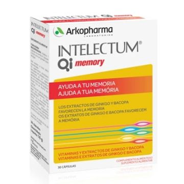 Arkopharma Intelectum Qi Memory 30 Capsulas