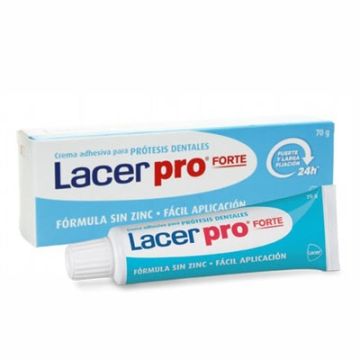 Lacer Pro Forte Crema Adhesiva Protesis Dentales 70gr
