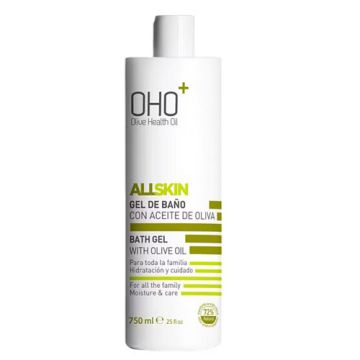 OHO+ All Skin Gel de Baño con Aceite de Oliva 750ml 