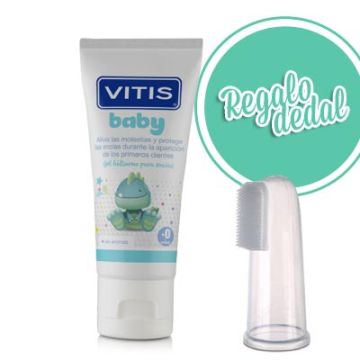 Dentaid Vitis baby gel balsámico encias 30ml + dedal regalo