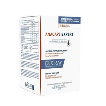 Ducray Anacaps Expert Anticaida Cabello 90 Capsulas