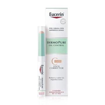 Eucerin Dermo pure oil control stick corrector piel grasa 2,5gr