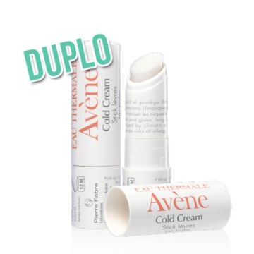 Avene Cold Cream stick labial nutritivo duplo 2x4,5gr