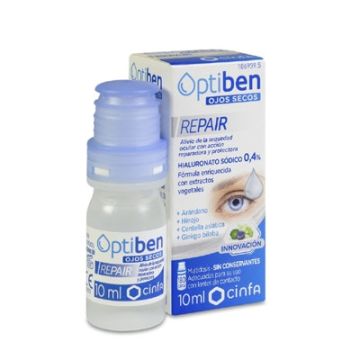 Optiben Repair Ojos Secos Gotas Sequedad Ocular 10ml