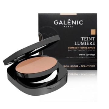Galenic Teint lumiere maquillaje compacto con color spf 30 9gr