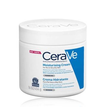 Cerave Crema Hidratante Piel Seca-Muy Seca 454gr