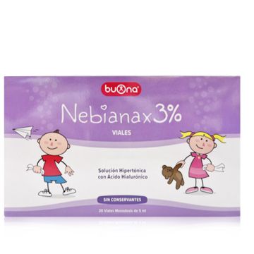 Buona Nebianax 3% Solucion Hipertonica Viales 20 Uds