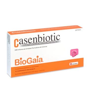 Casenbiotic Fresa 30 Comprimidos