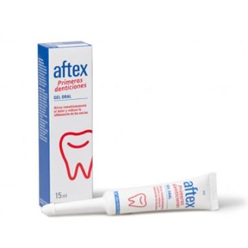 Aftex primeras denticiones gel oral 15ml