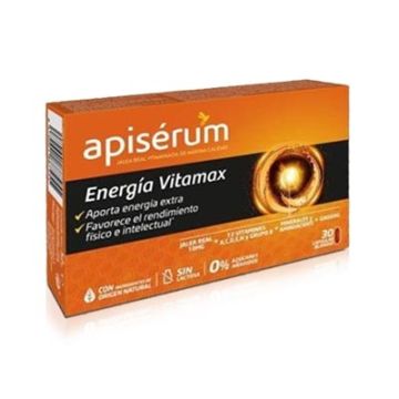 Apiserum Energia Vitamax Jalea Real 30 capsulas