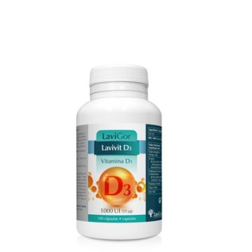 Lavigor Lavivit Vitamina D3 100 Capsulas
