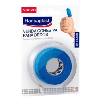 Hansaplast Venda Cohesiva Para Dedos Azul 5mx2,5cm