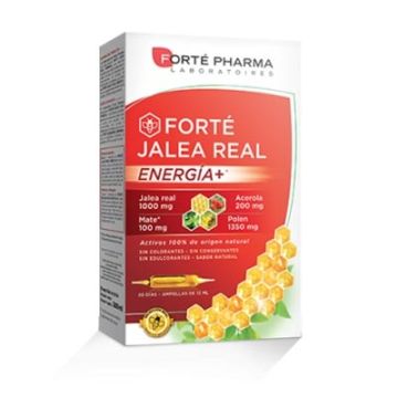 Forte Pharma Jalea real energia+ 20 ampollas