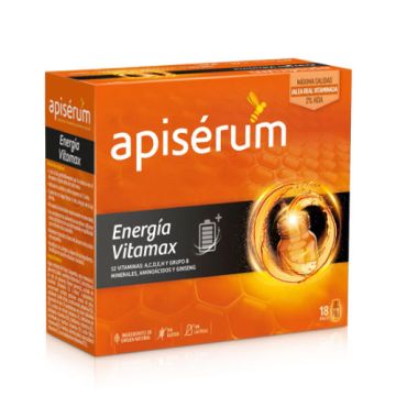 Apiserum Energia Vitamax Jalea Real 18 viales