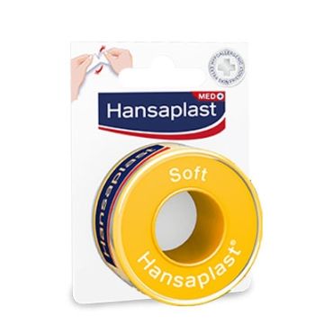 Hansaplast Soft Esparadrapo 5m x 2,5cm
