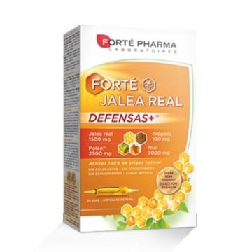Forte Pharma Forte Jalea Real Defensas+ 20 Ampollas