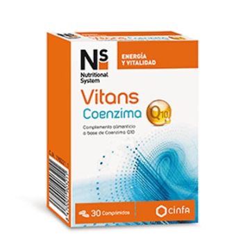 Nutritional System Vitans Coenzima Q10 30 Comprimidos
