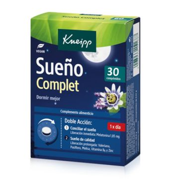 Kneipp Sueño Complet Doble Accion 30 Comprimidos