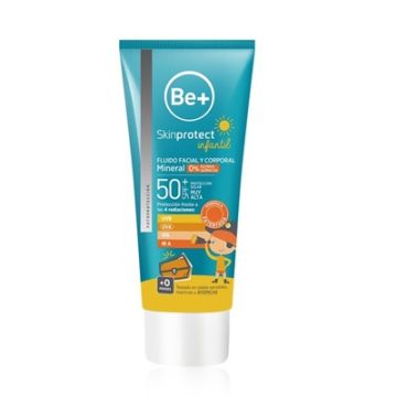 Be+ Skin Protect Infantil Fluido Mineral Spf50+ 100ml