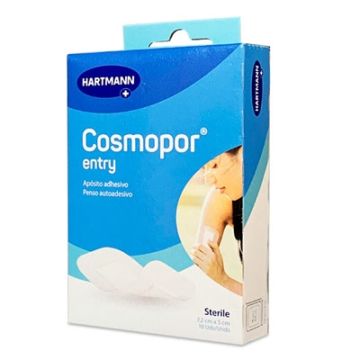 Hartmann Cosmopor Entry Aposito Adhesivo Esteril 7,2cmx5cm 10 Uds