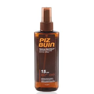 Piz Buin Tan Protect Aceite Solar Spf15 Spray 150ml