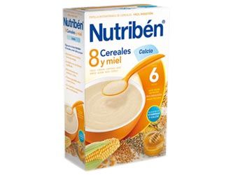 Nutriben 8 cereales y miel calcio 600gr
