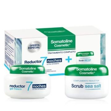 Somatoline Reductor Intensivo 7 Noches Gel 400ml+Exfoliante 350gr
