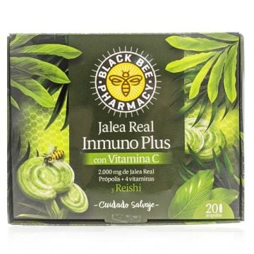 Black Bee Jalea Real Inmuno Plus con Vitamina C 20 Amp