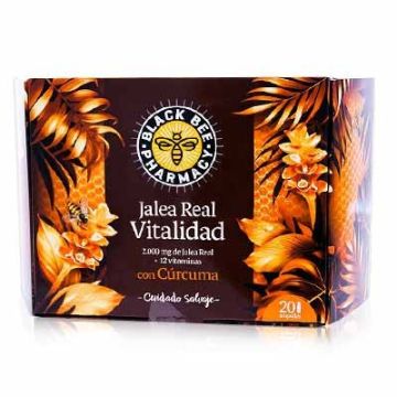 Black Bee Jalea Real Vitalidad 20 Ampollas