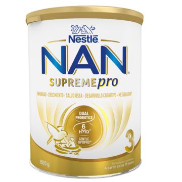Nestle Nan SupremePro 3 Leche de Crecimiento 800gr