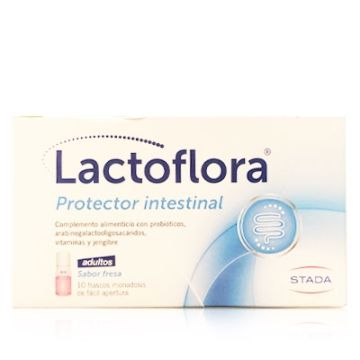 Lactoflora Protector Intestinal Adultos 10 Frascos Monodosis