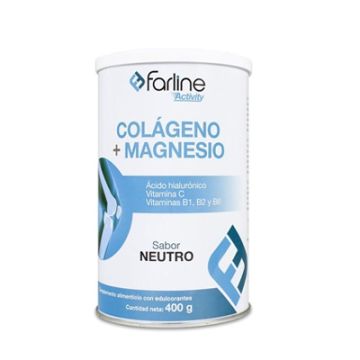 Farline Activity Colageno y Magnesio Sabor Neutro 400g