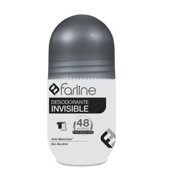 Farline Desodorante Invisible 48h Anti-Manchas Roll-On 50ml
