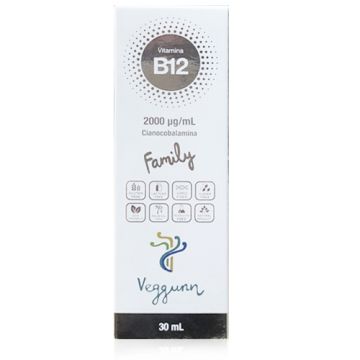 Vegunn Vitamina B12 2000ug/ml Family 30ml