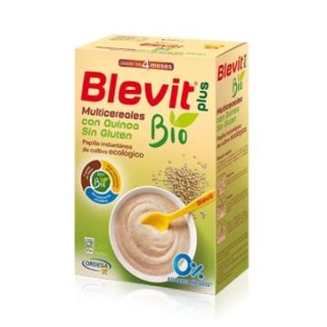 Blevit Plus Bio Multicereales con Quinoa sin Gluten 4m+ 250gr