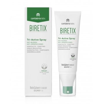 Biretix Tri-Active Spray Anti-Imperfecciones Piel Acneica 100ml