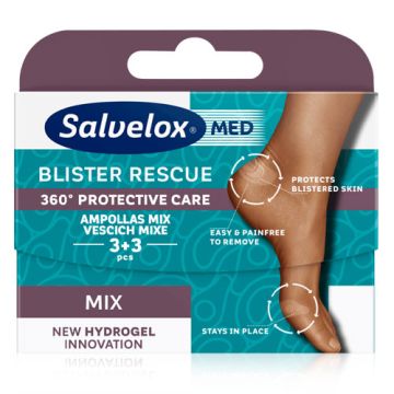 Salvelox Med Blister Rescue Ampollas Mix 6 Uds