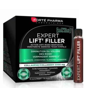 Forte Pharma Expert Lift Filler Antiarrugas 10 Shots Bebibles