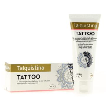Talquistina Tatoo Crema Para Cuidado de Piel Tatuada Spf25 70ml