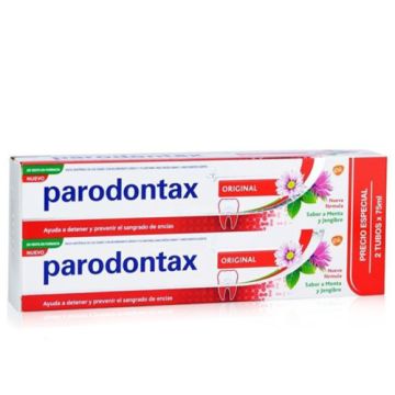 Parodontax Original Pasta Dental Menta y Jengibre Duplo 2x75ml