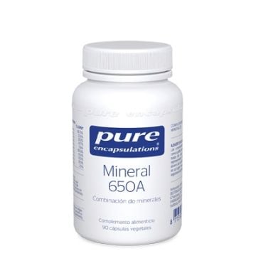 Pure Encapsulations Mineral 650A 90 Capsulas Vegetales