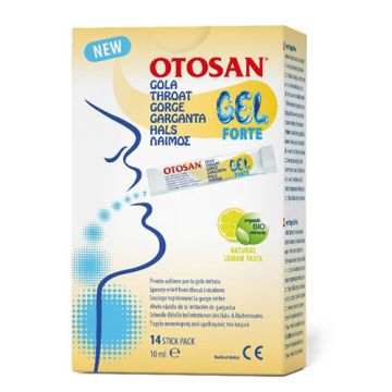 Otosan Garganta Gel Forte 14 Sticks x 10ml