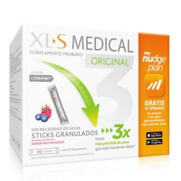 XLS Medical Original My Nudge Plan Sabor Frutos Rojos 90 Sticks