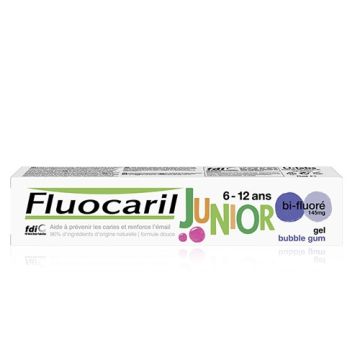 Fluocaril Junior 6-12 Años Gel Sabor Chicle 75ml