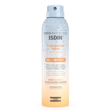 Isdin Fotoprotector Wet Skin Spf 30 Transparente Spray 250ml